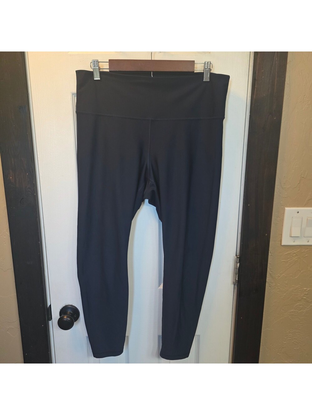 Old Navy Active Powersoft High-Rise Go-Dry Navy Leggings XL